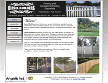 Tablet Screenshot of dieselbuildersllc.com